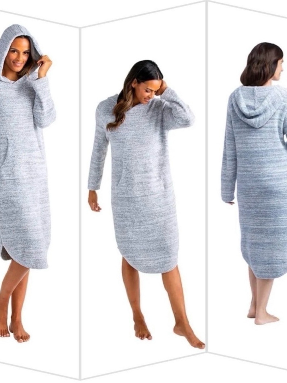 Softies XS marshmallow hooded lounger Heather and spring lake